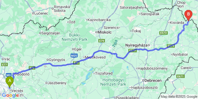 Map: Budapest Airport (BUD), Ferihegy, Liszt Ferenc to Barabás